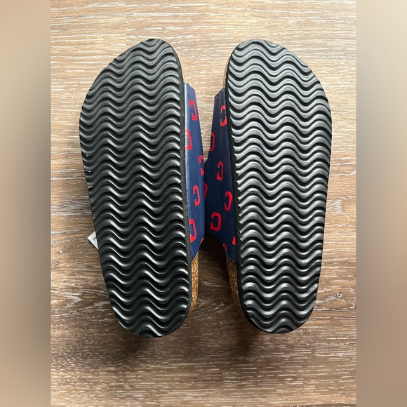 FOCO Double Buckle Sandals - Cleveland Indians (Guardians) - Picture 3 of 6